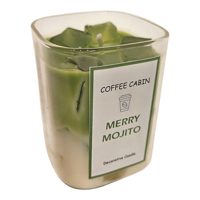 Vela perfumada ambiente mansión en vaso merry mojito 6x8cm