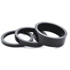 Ergotec balhoofd spacerset 1-1 8 (ø28.6) 3-delig 3 5 10mm carbon