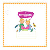 Elaboración de la casa central del libro con las dulces hermanas - limo