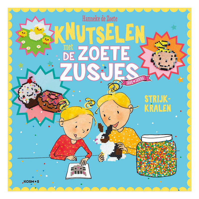Casetta centrale per libri realizzata con le dolci sorelle: perline termoadesive