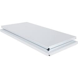 Mensole Arno space epsilon 125x38,8 cm grigio chiaro