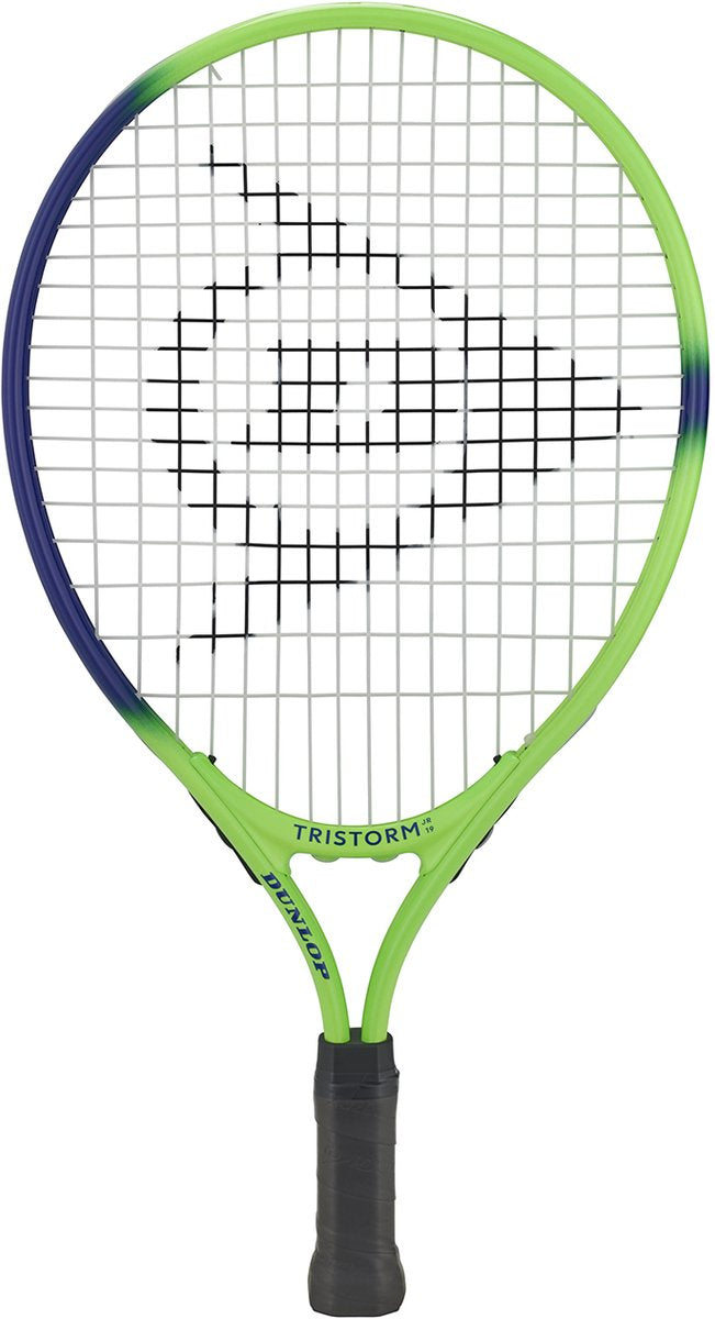 Dunlop -tristorm junior 19- g0000- racchetta da tennis - verde blu