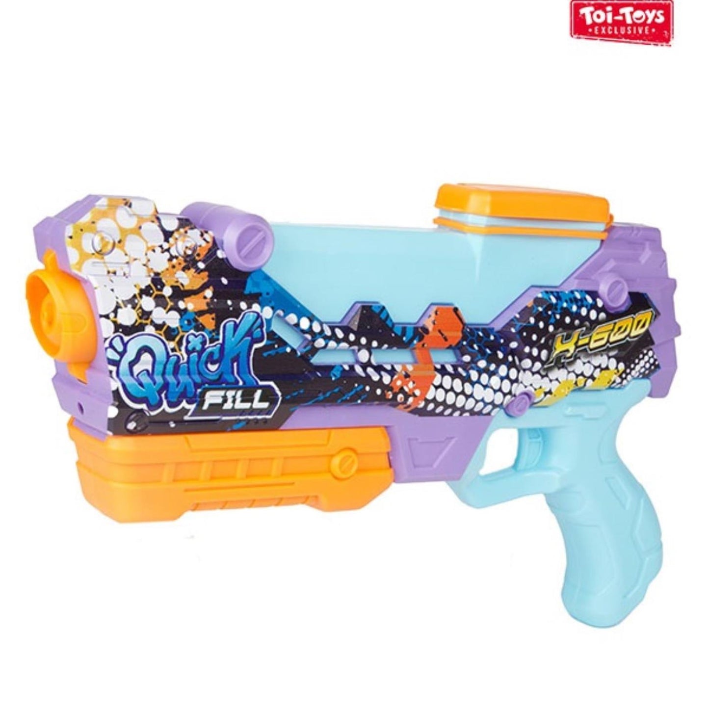 Pun di pistola ad acqua spruzzata Riempimento rapido x600
