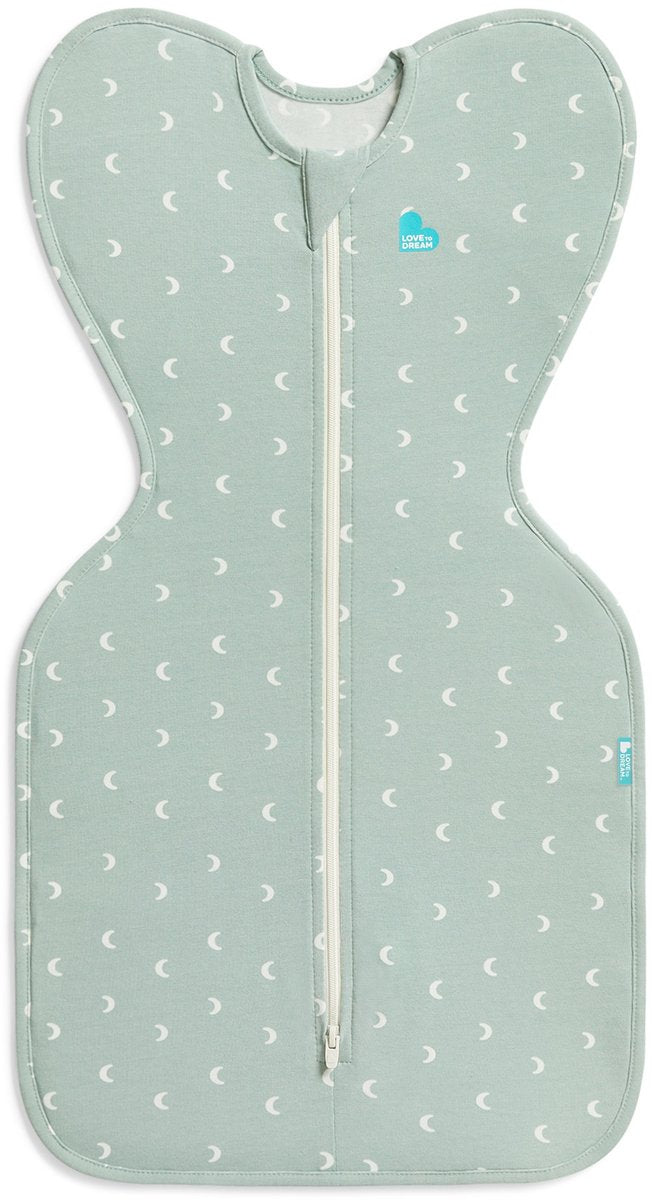 Love to dream ™ saco de dormir para bebé swaddle up™ - pañales - bebé 0-3 meses - 3,5-6 kg - todas las estaciones - olive moon