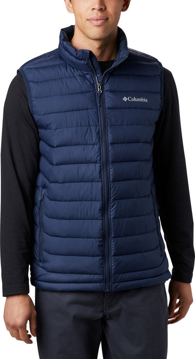 Chaleco Columbia Powder Lite™ II para exteriores, calentador de cuerpo para hombre - Collegiate Navy - Talla XXL