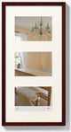 Peperoni Walther - cornice in legno - misura foto 3x10x15 cm - noce