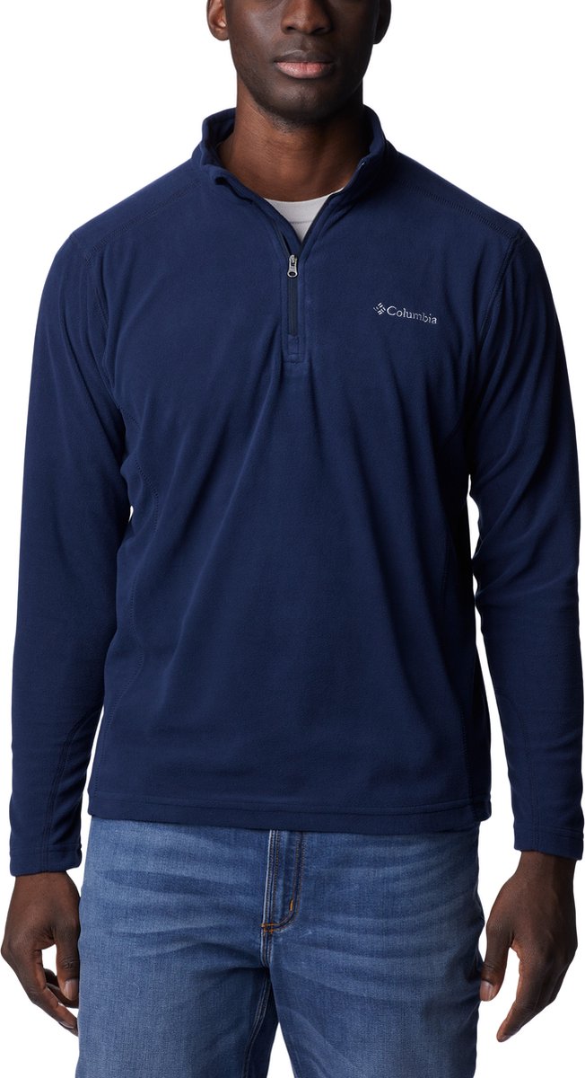 Columbia klamath range™ ii half zip fleecetrui - outdoortrui - fleece trui - heren - maat m - blauw