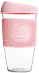 Neon kactus - pink flamingo glass cup 450ml