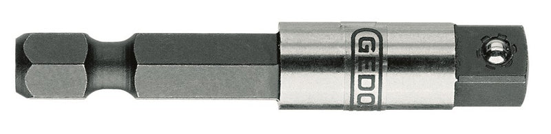 Gedore adapter 1 4 6kt - 1 4 4-kant - 6536320