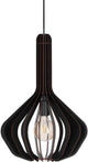 Eglo velasco hanglamp - e27 - ø 38 cm - zwart