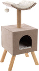 Flamingo Flamingo Cat Scraping Post Scandi 43.5x40x54.5 cm beige 560554