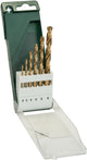 Bosch - Set punte per metallo da 6 pezzi hss-tin, DIN 338 2.0; 3,0; 4.0; 5,0; 6,0; 8,0 mm