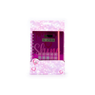 Dream Big Spiral Notebook con calcolatrice