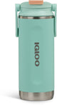 Igloo - flip 'n' sip - borraccia - bicchiere - verde - 475ml - thermos