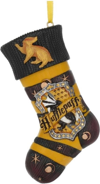 La nemesi di Harry Potter adesso - palla di Natale - ornamento da appendere per calze di Tassorosso - giallo nero