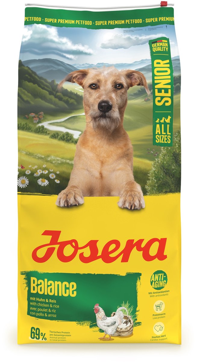 Bilancia senior Josera - cibo per cani - tutte le taglie - 12,5 kg