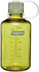 Nalgene - botella de boca estrecha - botella para beber - botella de agua - 500 ml - escarola con aceite verde sustentable ¡nueva!