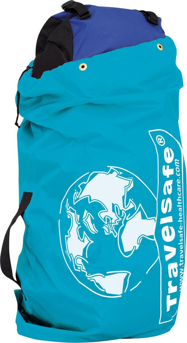 Travelsafe transporthoes backpack 75 liter polyester blauw