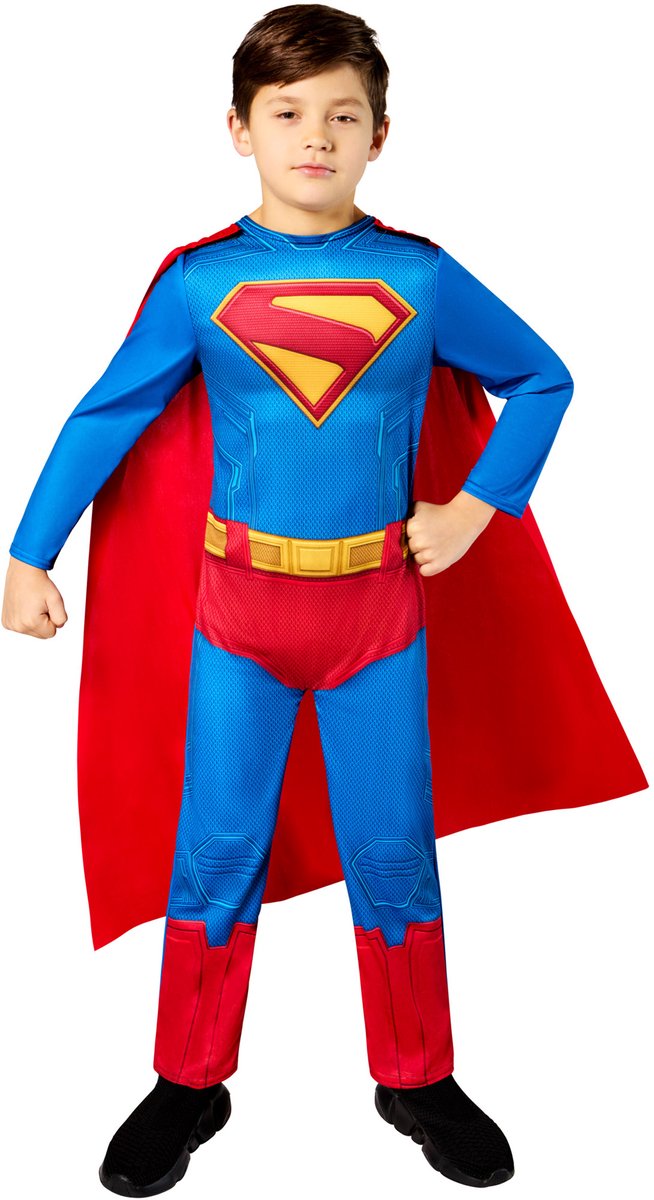 Rubini Francia - costume classico da Superman - 110 116 (5-6 anni)