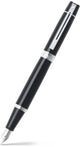 Pluma estilográfica Sheaffer 300 - e9312 - m - cromado negro brillante - sf-e0931253