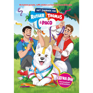 Libro Doeboek Rutger, Thomas y Paco