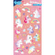 Hoja de pegatinas de Totum unicornio