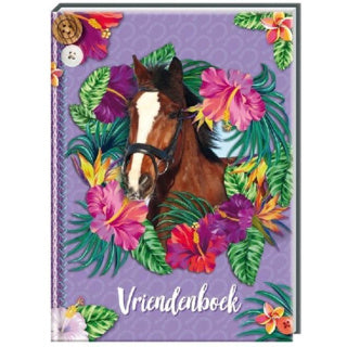 Boek vriendenboek paarden | 2 stuks