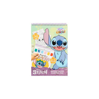 Libro de color de la acuarela de Disney Stitch