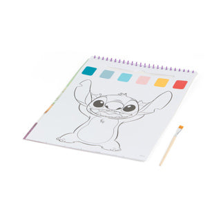 Libro de color de la acuarela de Disney Stitch