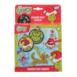 Totum diamond painting kersthangers maken the grinch