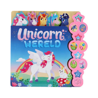 Libro sound book unicorn world