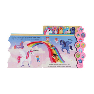 Libro sound book unicorn world