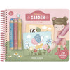 Magisch kleurboek little dutch rosa 30 pagina inclusief 3 krijtjes