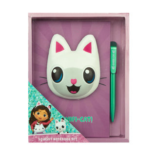Notebook Squishy Squishy Gabby's Dollhouse con bolígrafo