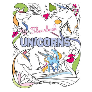 Libro a colori libro unicorni