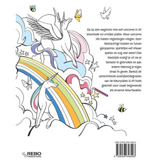 Libro a colori libro unicorni