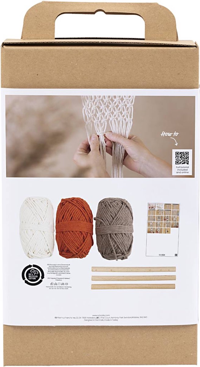 Creativ Company Hobbyset MacRame Flower Hanger
