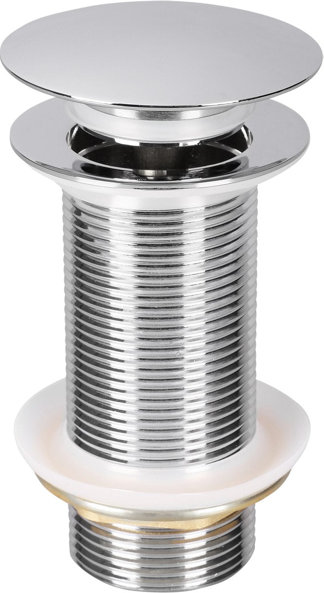 Differnz tapón de desagüe para lavabo diseño emergente 9,8 cm cromado