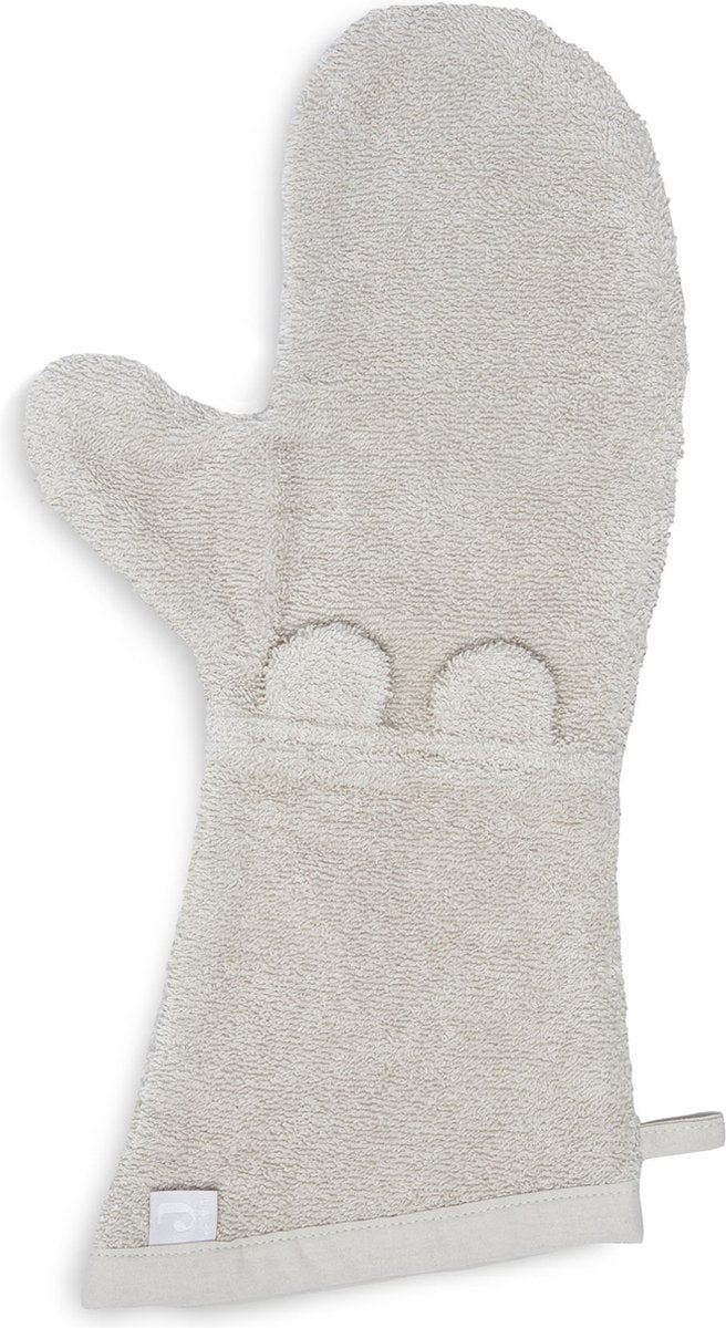 Jollein - salvietta per neonati orecchie in spugna (torrone) - cotone - salvietta per neonati, salviette -16x70 cm