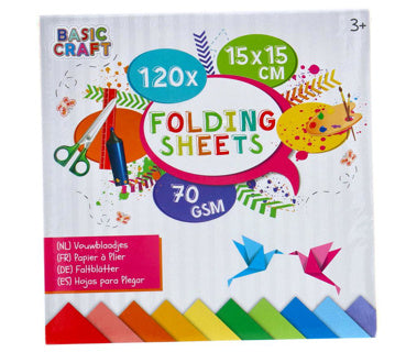 Creative Craft Group plegable Hojas de 15x15 cm 120 piezas