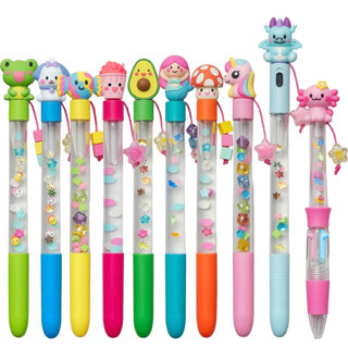 Magia del creatore di penne Gear2play - deluxe: mega set di penne - crea 10 penne uniche con perline, ciondoli e tutti i tipi di figure