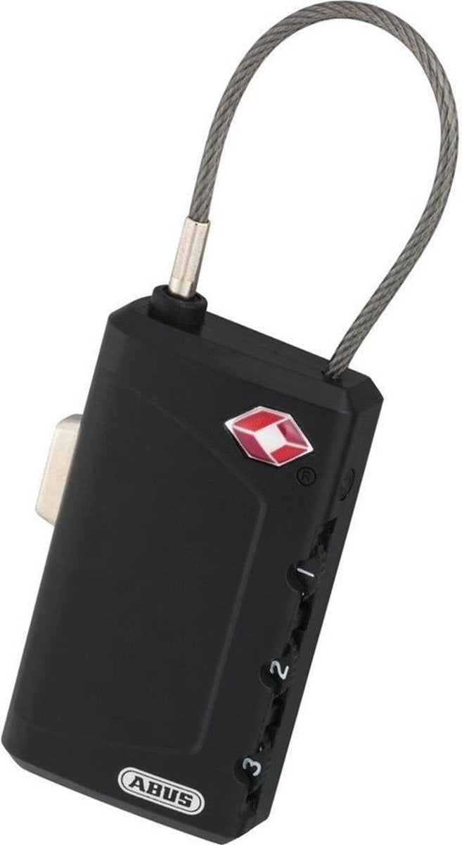 Abus cijferhangslot 148tsa - 24mm - staal verzinkt (verpakt per blister)