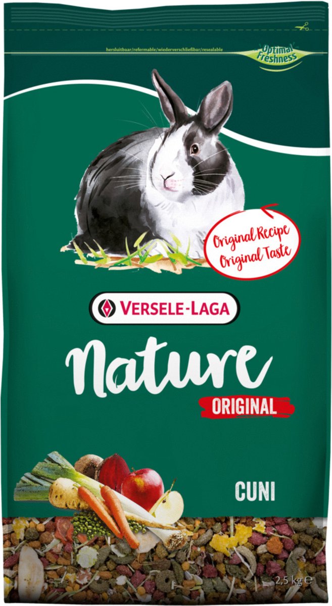 Versele-laga nature original cuni - rabbit food - 9 kg