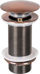 Differnz tapón de desagüe para lavabo diseño emergente 9,8 cm cobre