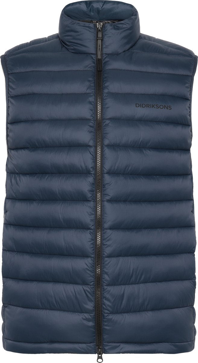 Giacca da esterno unisex Didriksons marino usx vest - blu sonnolento