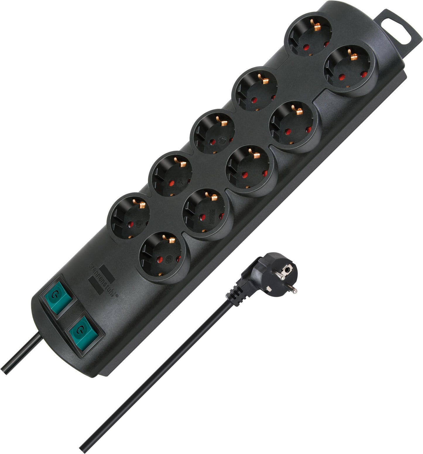 Brennenstuhl primera line stekkerdoos 10x stekkerdoos (zwart, voor 10 stekkers)