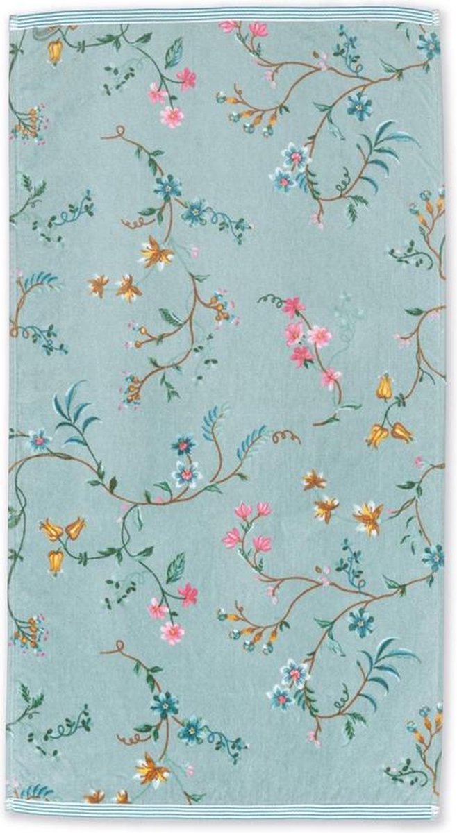 Pip studio les fleurs badhanddoek - blauw