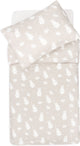 Jollein - dekbedovertrek met sloop 100x140cm - dekbed ledikant, dekbedovertrek baby - miffy snuffy - nougat