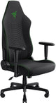 Razer iskur v2 x - silla gaming - ángulo de respaldo 152° - ajustable - respaldo - ergonómico - tela negra