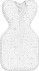 Love to dream ™ saco de dormir para bebé swaddle up™ - pañales - bebé 0-3 meses - 3,5-6 kg - verano - 0,2 tog - blanco con texto